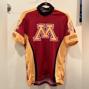 Minnesota Golden Gophers Maroon & Gold Cycling Jersey